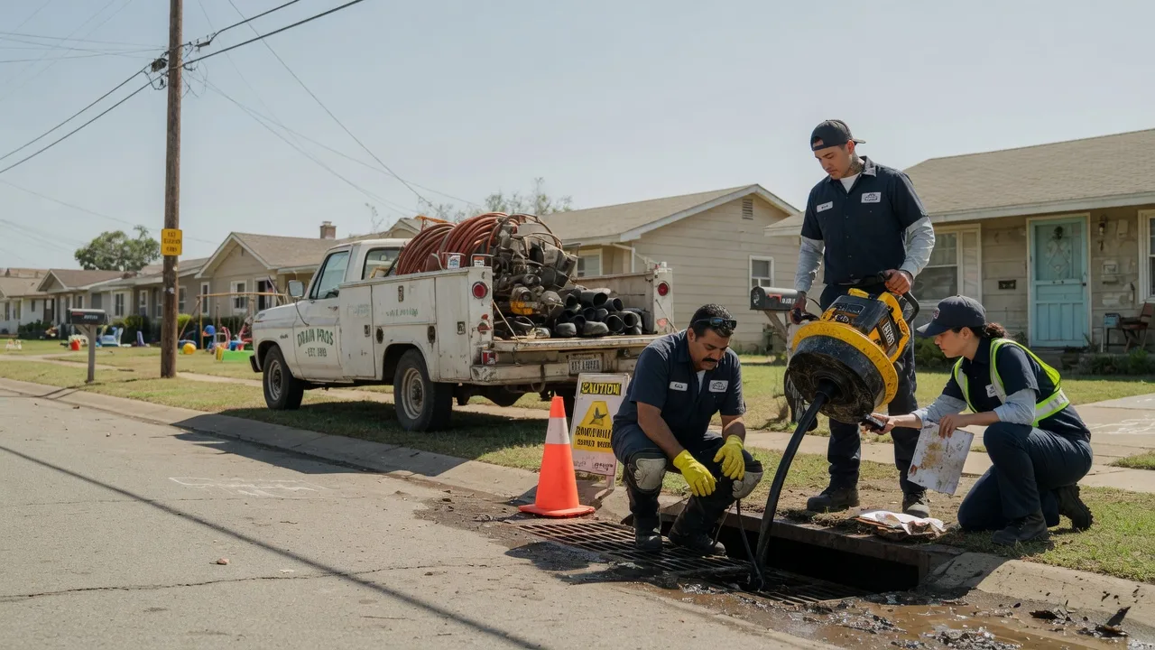 Drain Cleaning in New Douglas, IL near me